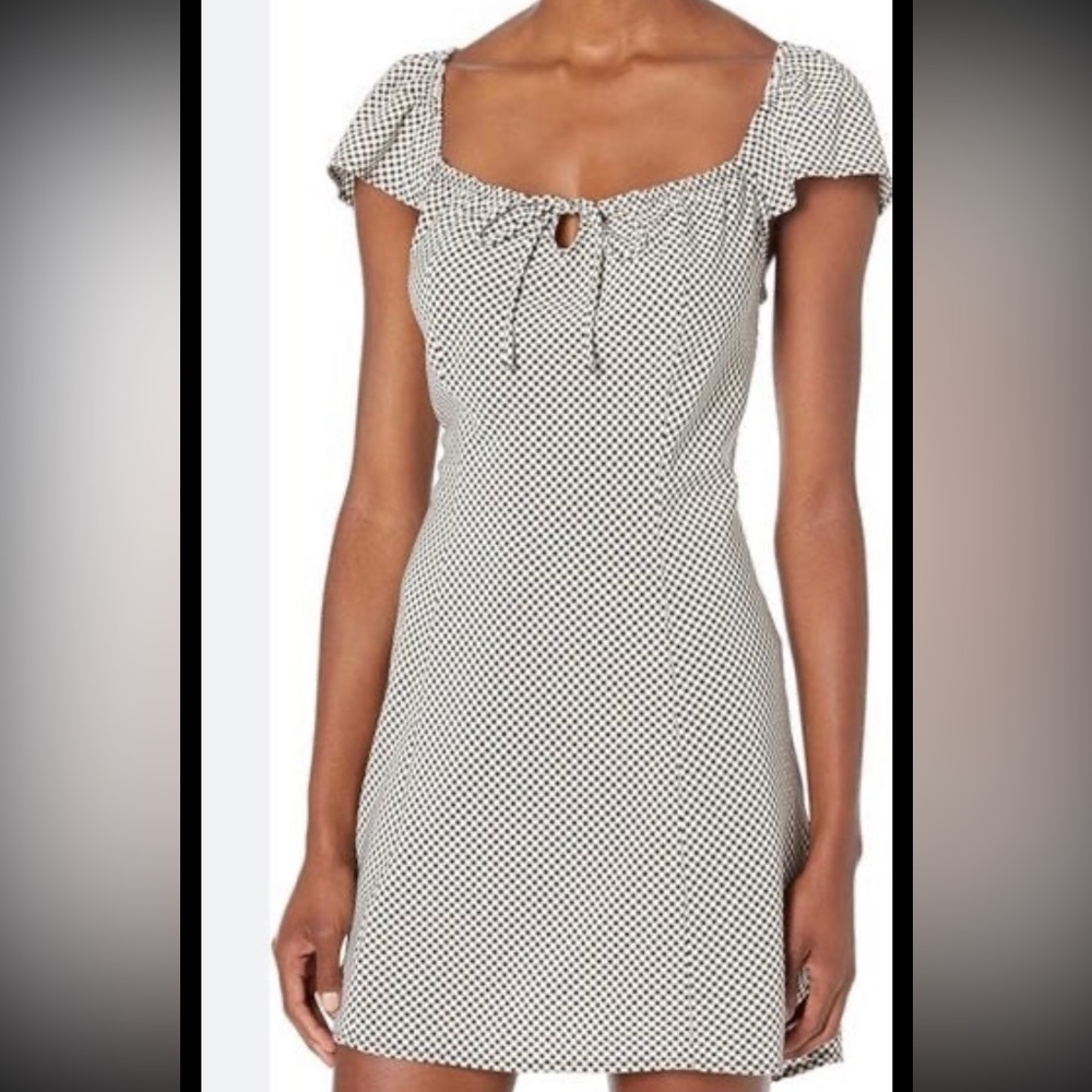 New Levi’s black and white checkered mini dress size XXL